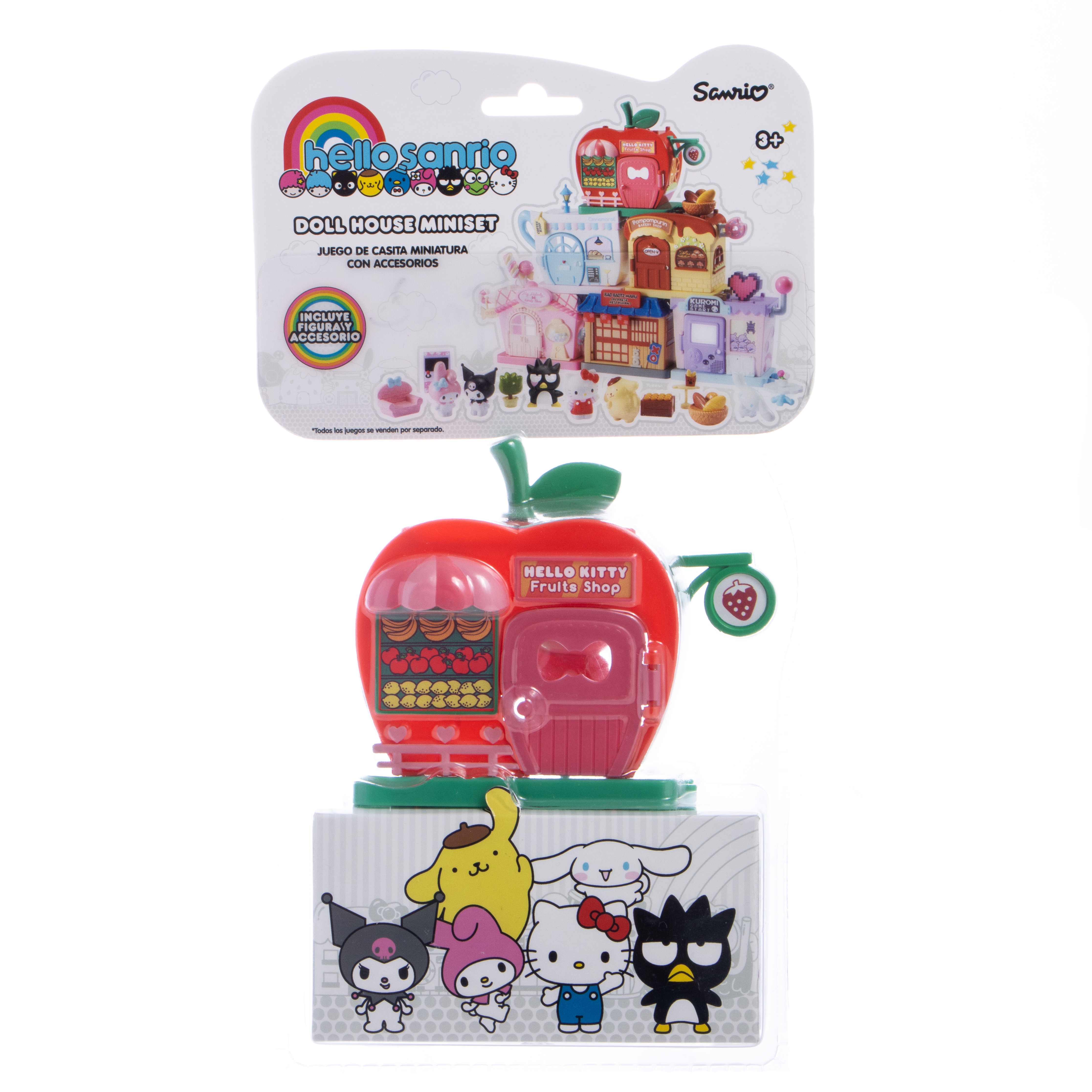 Foto 4 | Mini Set De Juego Con Accesorio Ruz Sanrio Hello Kitty (hello Kitty 10cm)