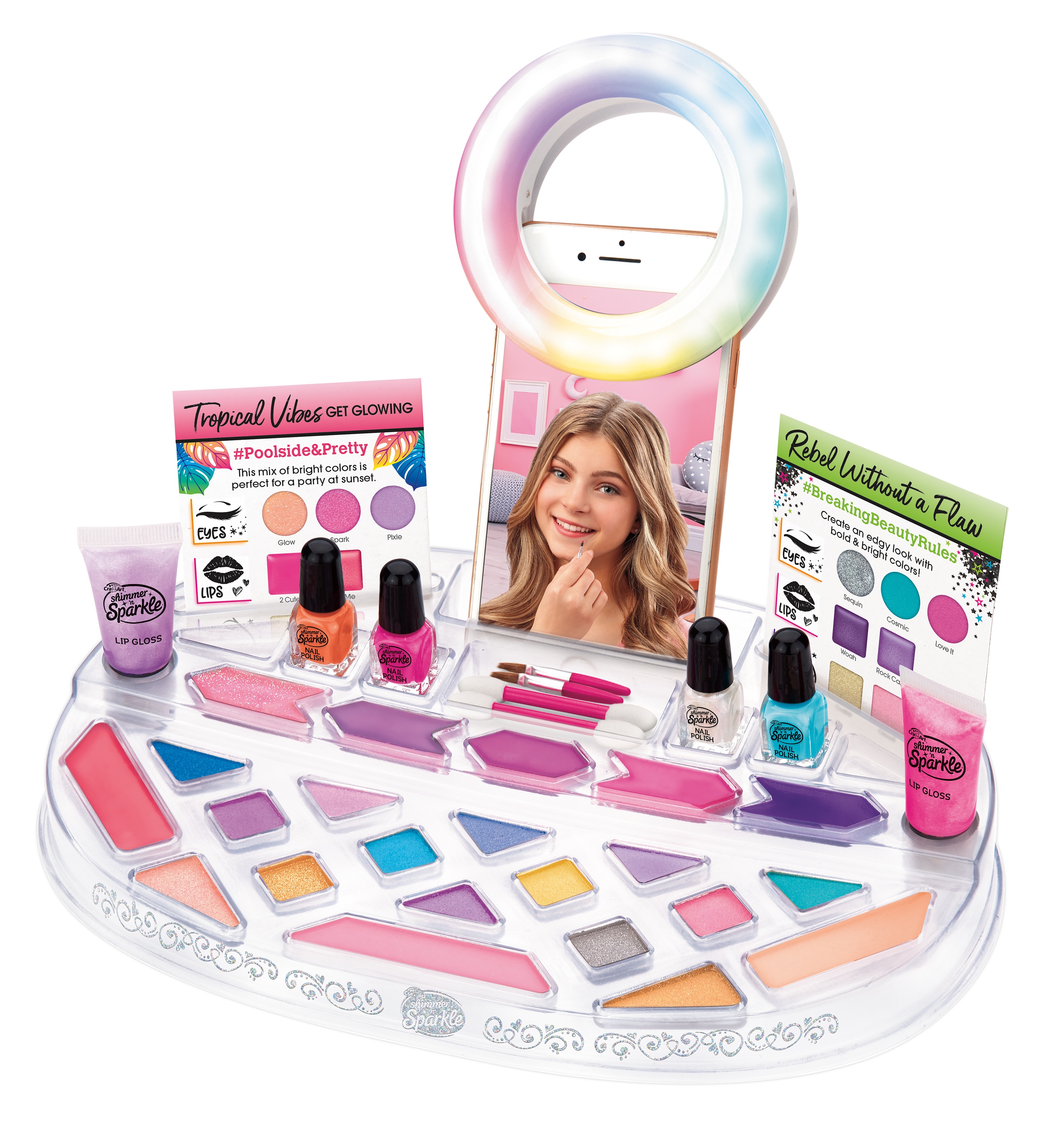 Foto 4 | Set De Juego Ruz Shimmer & Sparkle (estudio De Maquillaje)