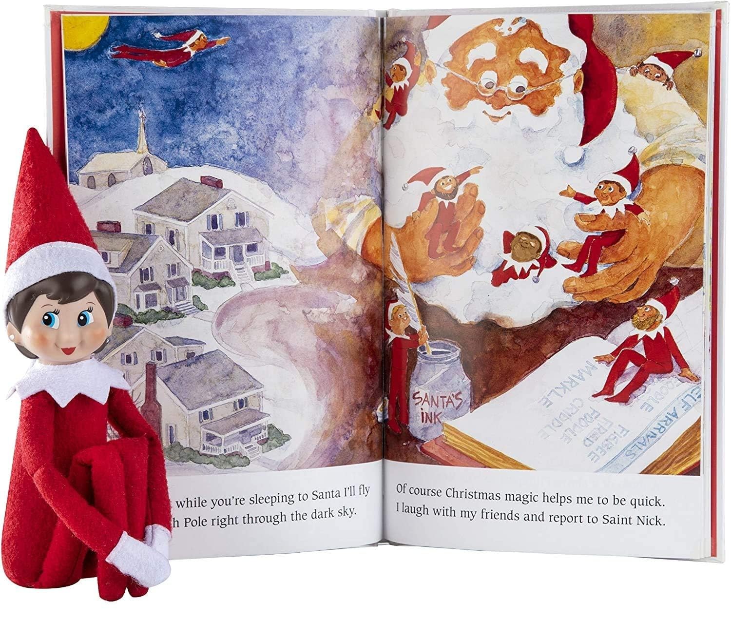 Foto 3 pulgar | Muñeca The Elf On The Shelf Girl Scout Elf Con Ropa De 34 Cm - Venta Internacional.