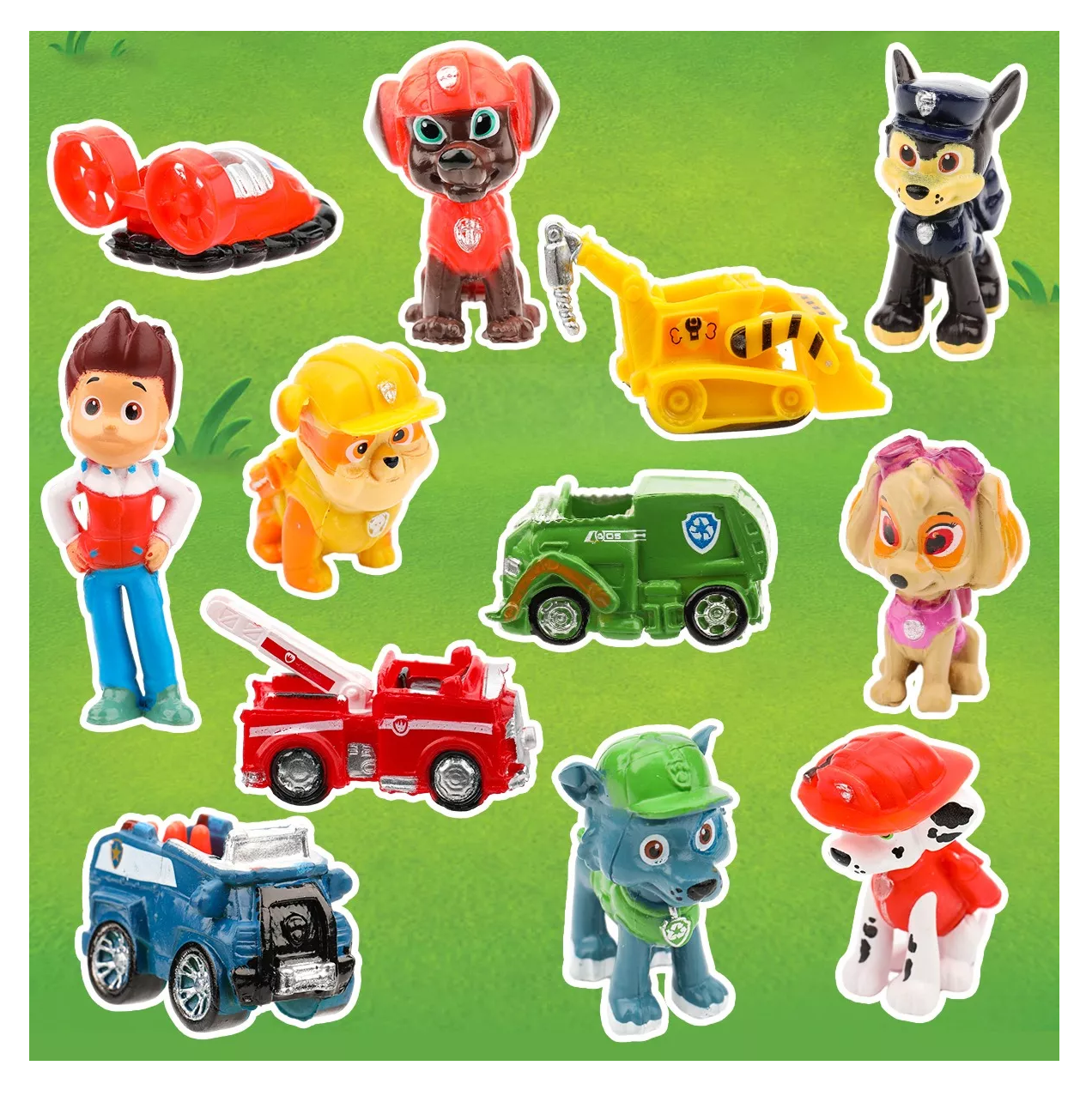 Foto 5 pulgar | Juego De Paw Patrol Para Niños 12 Pcs Decoración De Tartas Multicolor Estilo 1