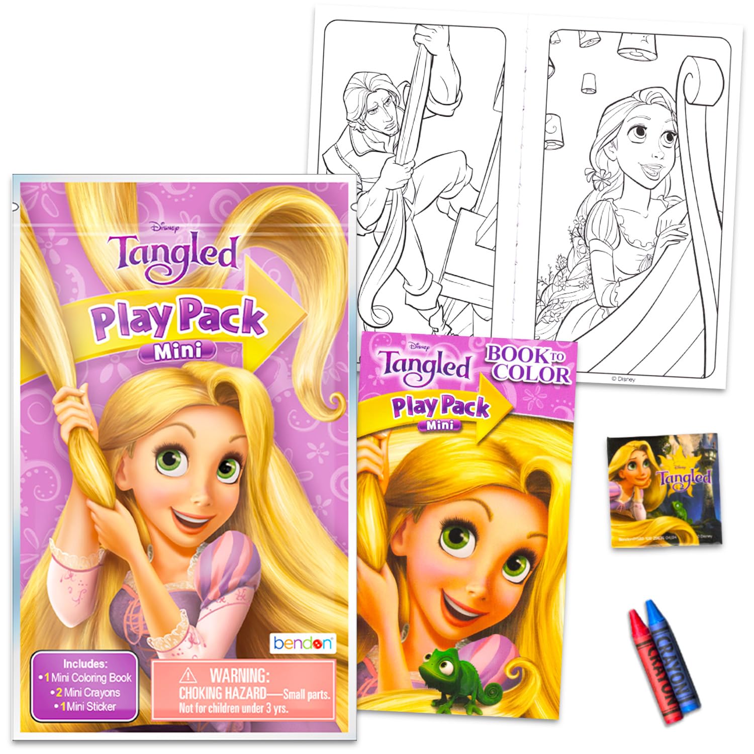 Foto 3 pulgar | Set De Obsequios Para Fiestas Disney Tangled Mini Para Niños Con 24 Paquetes - Venta Internacional.