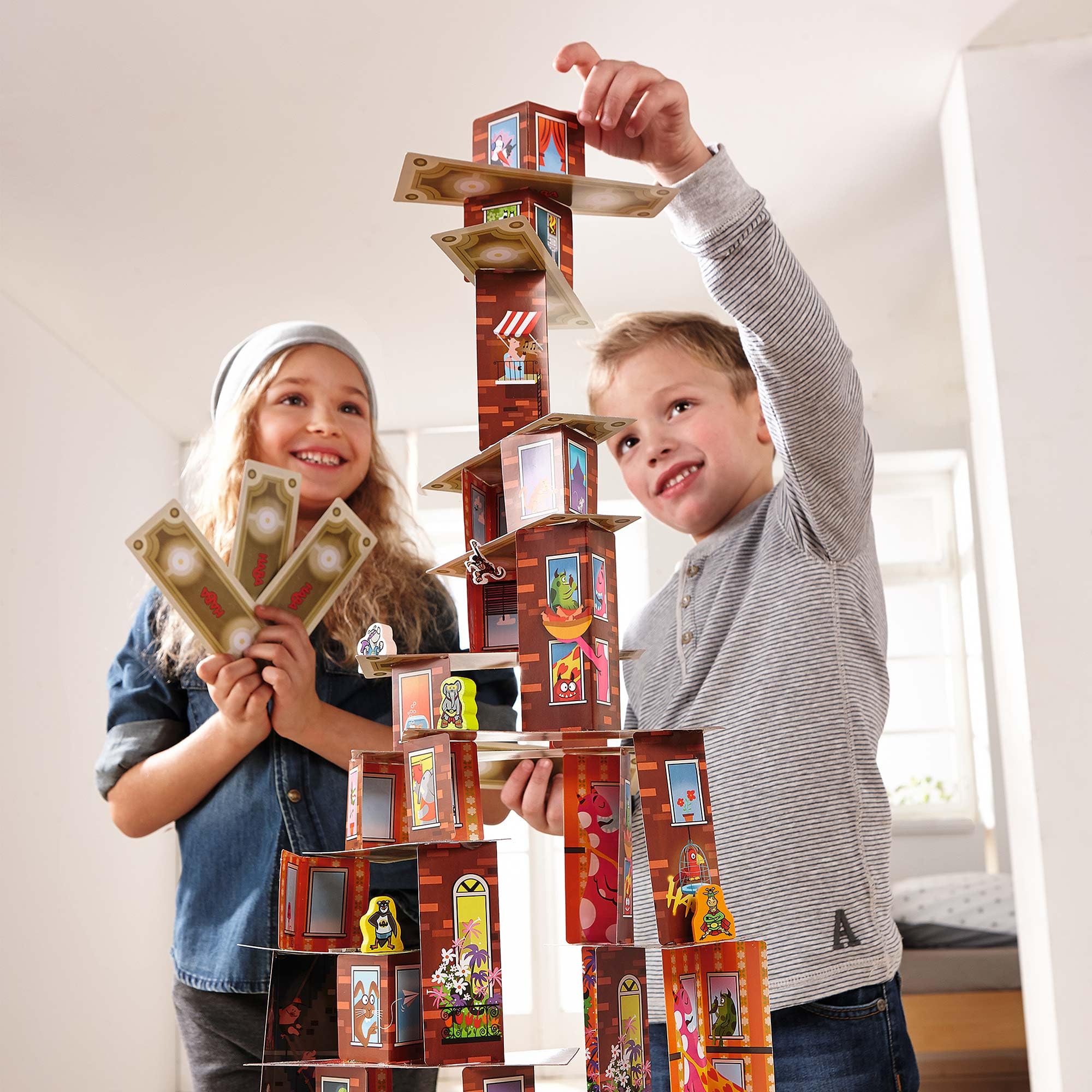 Foto 3 pulgar | Juego De Apilamiento Haba Rhino Hero Super Battle Para Niños Mayores De 5 Años - Venta Internacional.