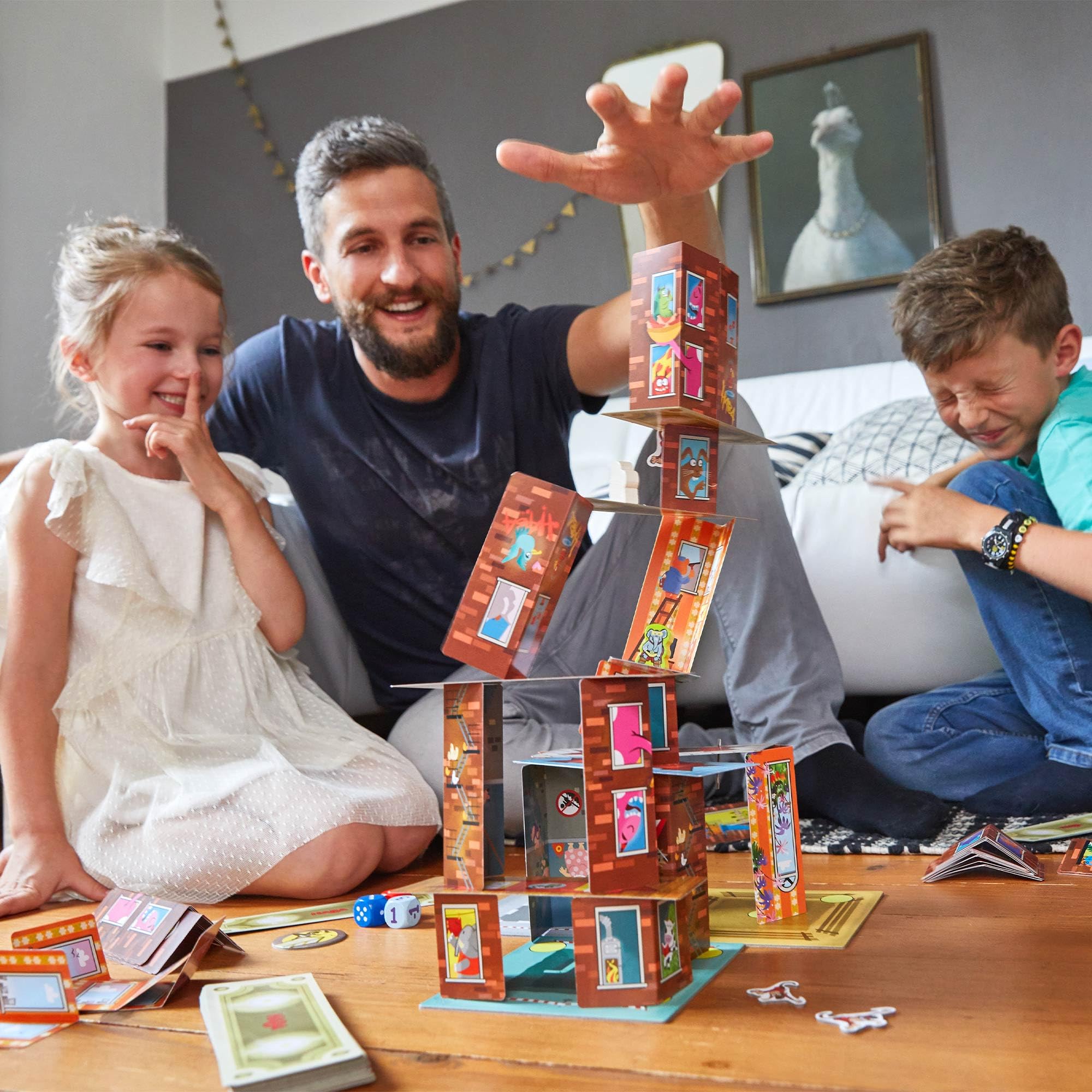 Foto 4 pulgar | Juego De Apilamiento Haba Rhino Hero Super Battle Para Niños Mayores De 5 Años - Venta Internacional.