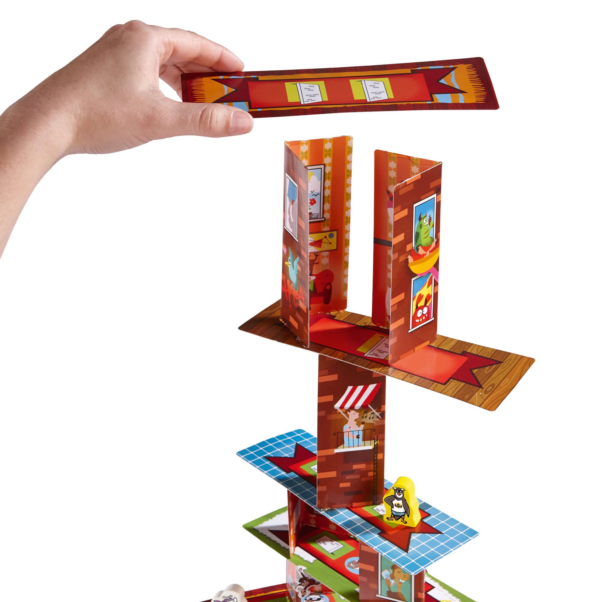 Foto 6 pulgar | Juego De Apilamiento Haba Rhino Hero Super Battle Para Niños Mayores De 5 Años - Venta Internacional.