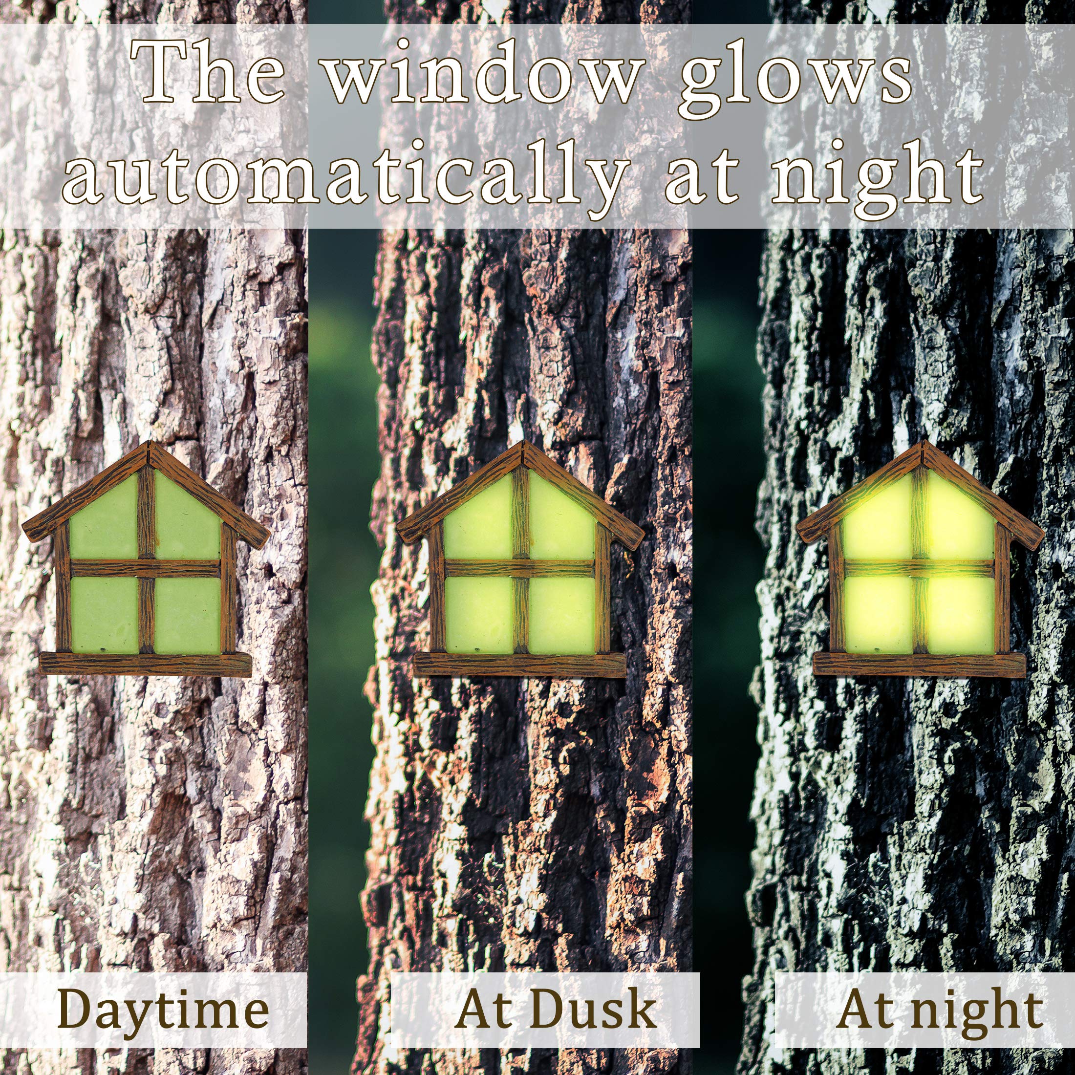 Foto 2 | Juegoal En Miniatura Para Ventana Y Puerta Fairy Gnome Home Con Lámpara - Venta Internacional.