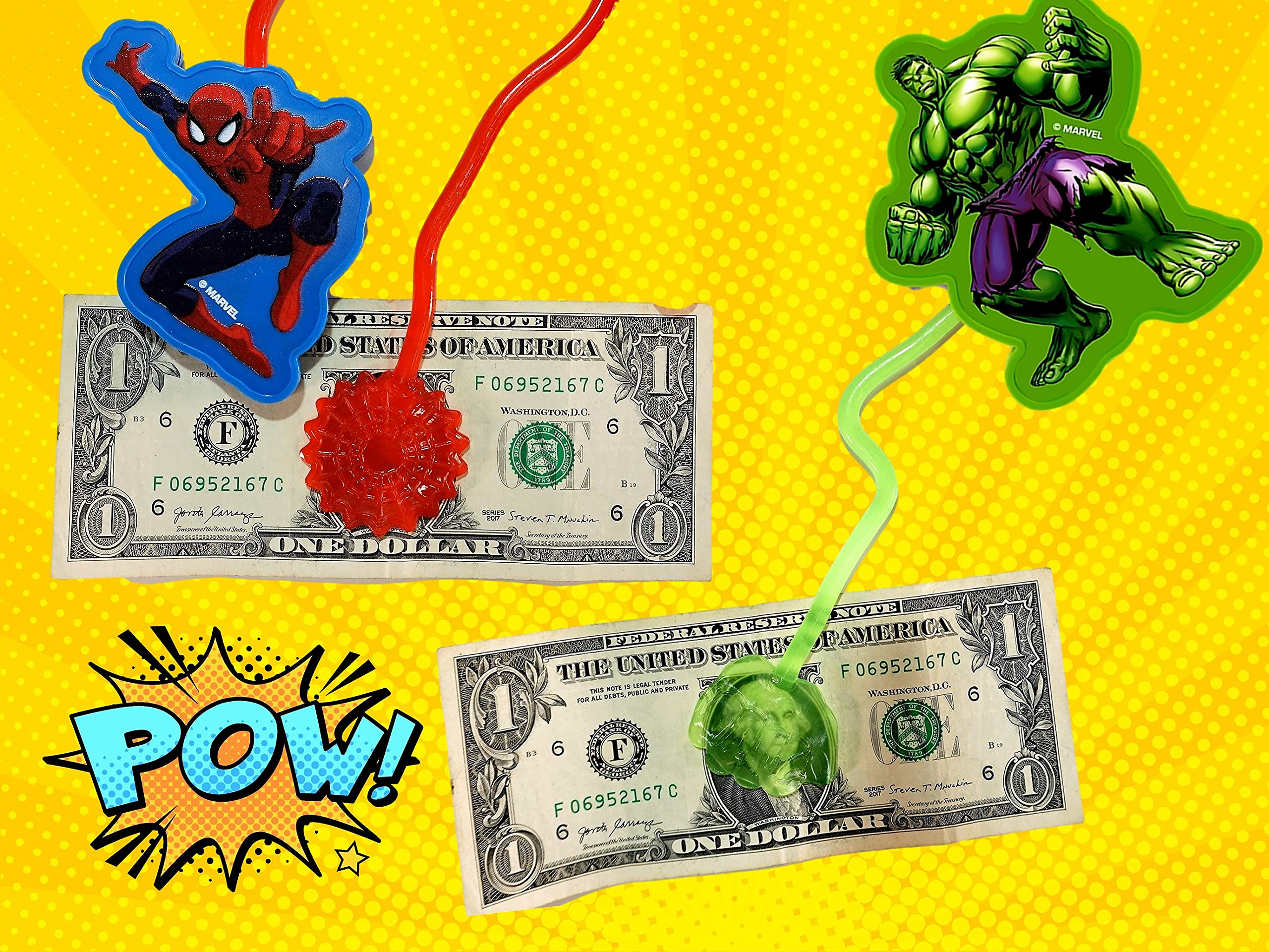 Foto 4 pulgar | Juguete Elástico Adhesivo Ja-ru Marvel Spiderman & Hulk Para Niños - Venta Internacional.