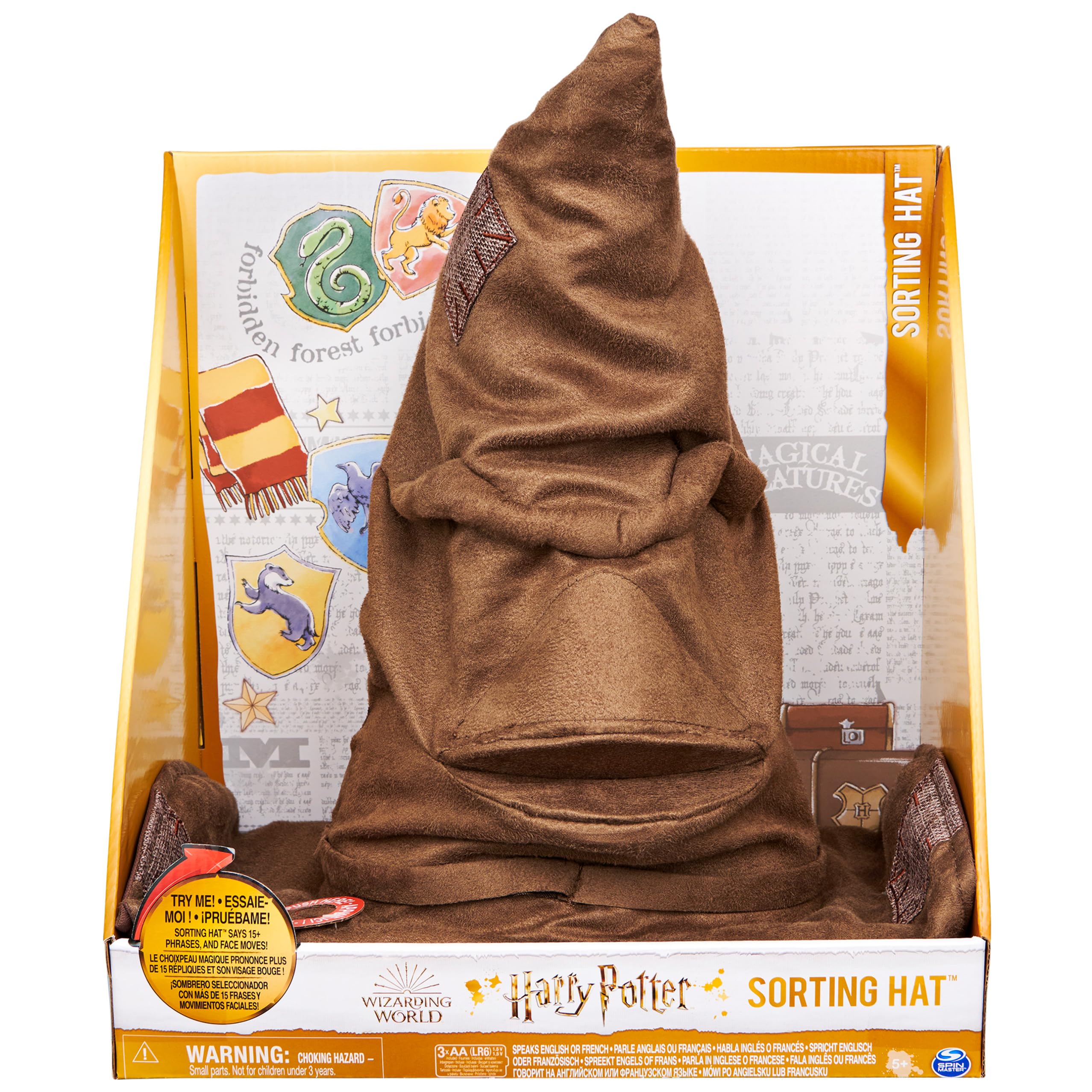Foto 3 pulgar | Gorra Clasificadora Parlante Wizarding World Harry Potter Para Niños De 5 Años O Más - Venta Internacional.