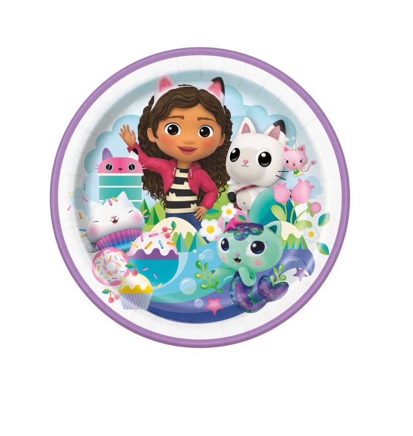 Foto 3 | Paquete De Artículos Para Fiestas Gabbys Dollhouse Birthday X16 - Venta Internacional.