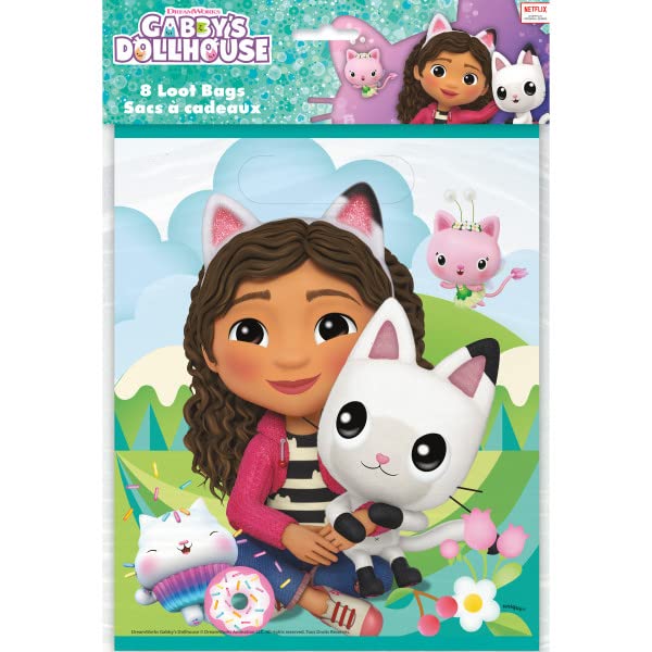 Foto 7 | Paquete De Artículos Para Fiestas Gabbys Dollhouse Birthday X16 - Venta Internacional.