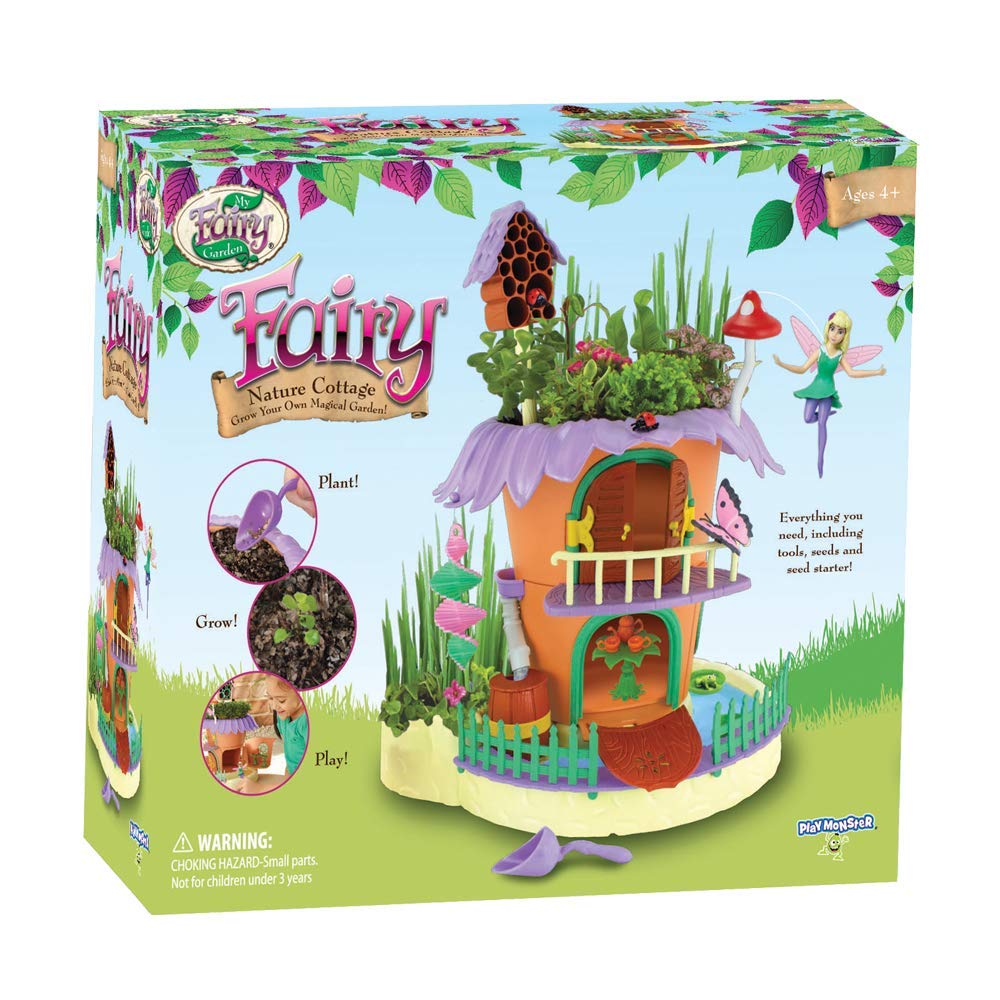 Foto 2 pulgar | Kit De Figuritas Y Plantas De Juguete Playmonster My Fairy Garden - Venta Internacional.