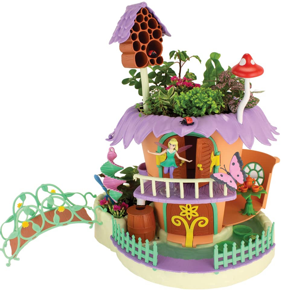 Foto 4 pulgar | Kit De Figuritas Y Plantas De Juguete Playmonster My Fairy Garden - Venta Internacional.