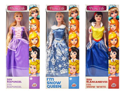 Foto 1 | Fairytale Princess Pack 3 Muñecas 30cm Grandi Giochi