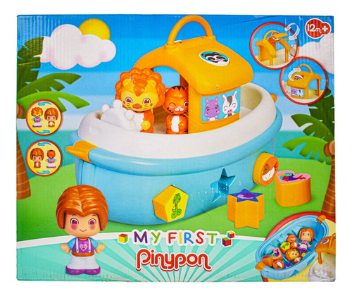 Foto 1 | Pinypon My First Bote De Animales Famosa Cd