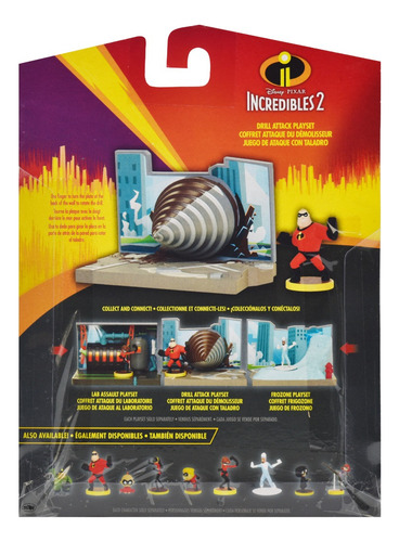 Foto 3 | Disney Pixar Increibles Ataque Con Taladro Jakks Pacific