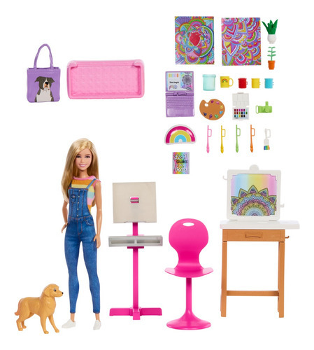 Foto 4 pulgar | Barbie Muñeca Dani Hoyos Con Accesorios Hpl09 Mattel