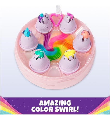 Foto 3 pulgar | Hatchimals Alive Rainbow Splash Set 6 Huevos Spin Master