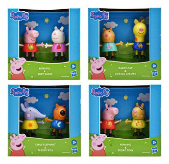Foto 1 | Peppa Pig Pack 8 Figuras 16cm F6413 Hasbro