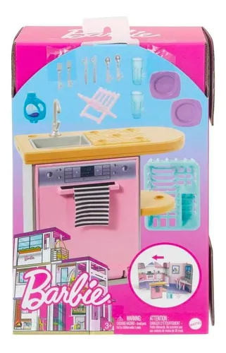 Foto 2 pulgar | Paquete de Muebles y Accesorios Mattel Barbie Decoración de la Casa