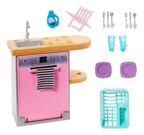 Foto 3 pulgar | Paquete de Muebles y Accesorios Mattel Barbie Decoración de la Casa