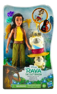 Foto 1 | Raya Set Fortaleza Y Estilo Muñeca 27 Cm Disney Hasbro