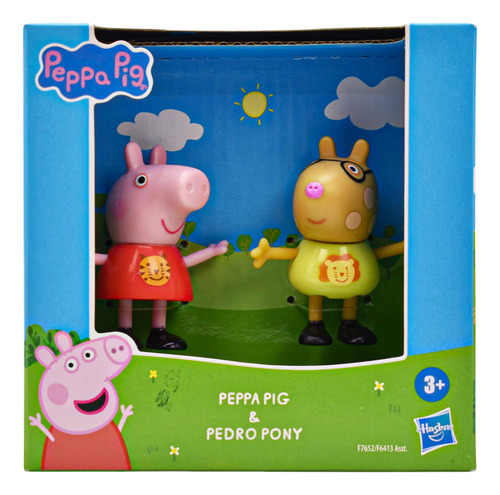 Foto 3 pulgar | Peppa Pig Pack 4 Figuras 16cm F6413 Hasbro
