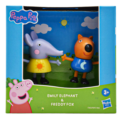 Foto 4 pulgar | Peppa Pig Pack 4 Figuras 16cm F6413 Hasbro