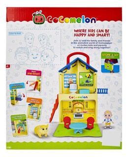 Foto 3 | Set De Figuras Cocomelon Delux Pop N´ Play House - Casa Familiar Tipo Maletin Con 7 Piezas