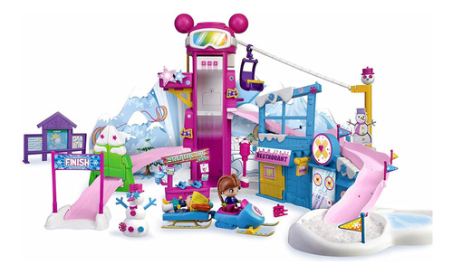 Foto 4 pulgar | Pinypon Wow Snow Park 40 Accesorios Famosa