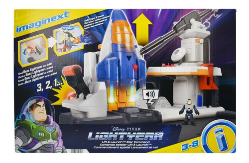Foto 2 pulgar | Disney Lightyear Comando Estelar Lift Y Launch Imaginext