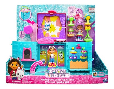 Foto 1 | Gabbys Dollhouse Dress Up Closet 18 Accesorios Spin Master