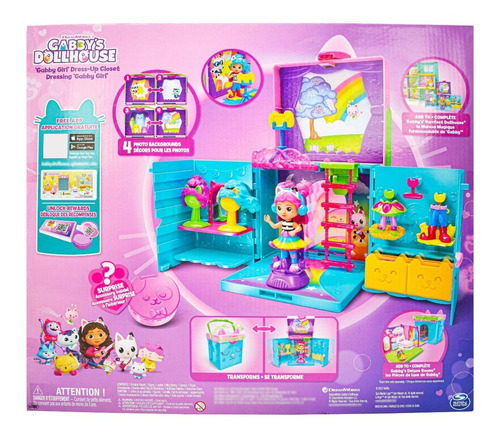 Foto 3 | Gabbys Dollhouse Dress Up Closet 18 Accesorios Spin Master