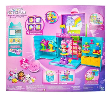 Foto 3 | Gabbys Dollhouse Dress Up Closet 18 Accesorios Spin Master