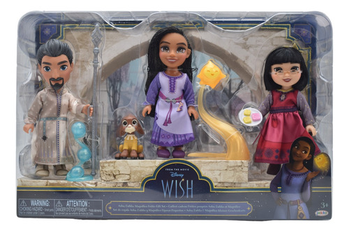 Foto 2 pulgar | Disney Wish Set De Regalo Asha 5 Figuras 16cm Jakks Pacific