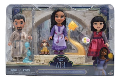 Foto 1 | Disney Wish Set De Regalo Asha 5 Figuras 16cm Jakks Pacific