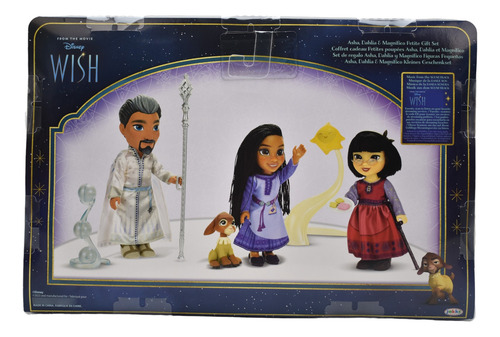 Foto 4 pulgar | Disney Wish Set De Regalo Asha 5 Figuras 16cm Jakks Pacific