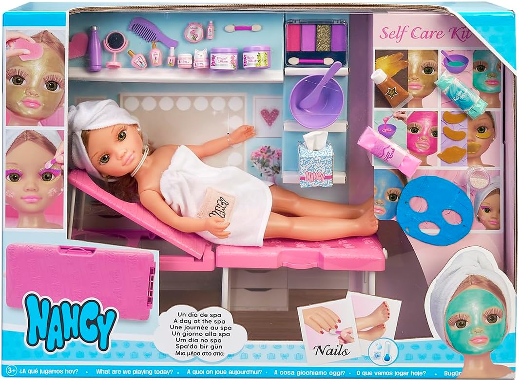 Foto 2 pulgar | Muñeca Nancy Set Un Día De Spa, Muñeca Para Niña, Famosa