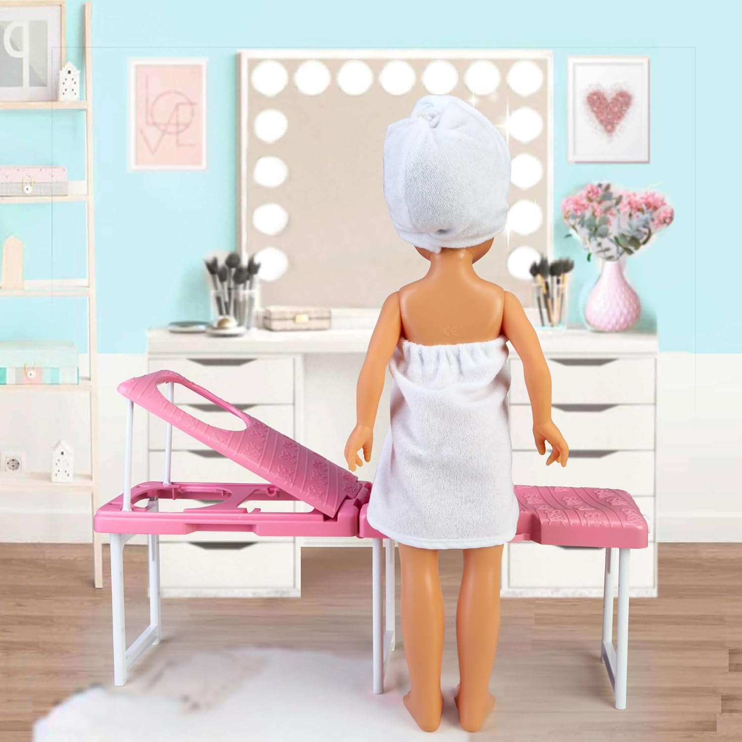 Foto 4 pulgar | Muñeca Nancy Set Un Día De Spa, Muñeca Para Niña, Famosa