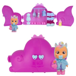Foto 4 | Bebés Llorones Lágrimas Mágicas Cry Babies Dress Me Up Guardarropa De Jenna color Rosa
