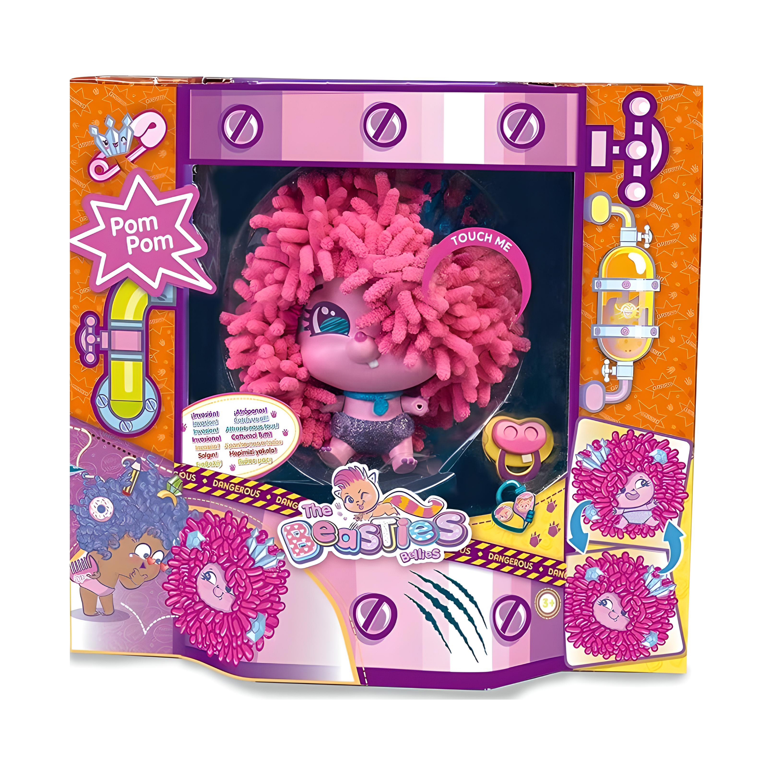 Beasties Pompom The Bellies, Muñeca Interactiva