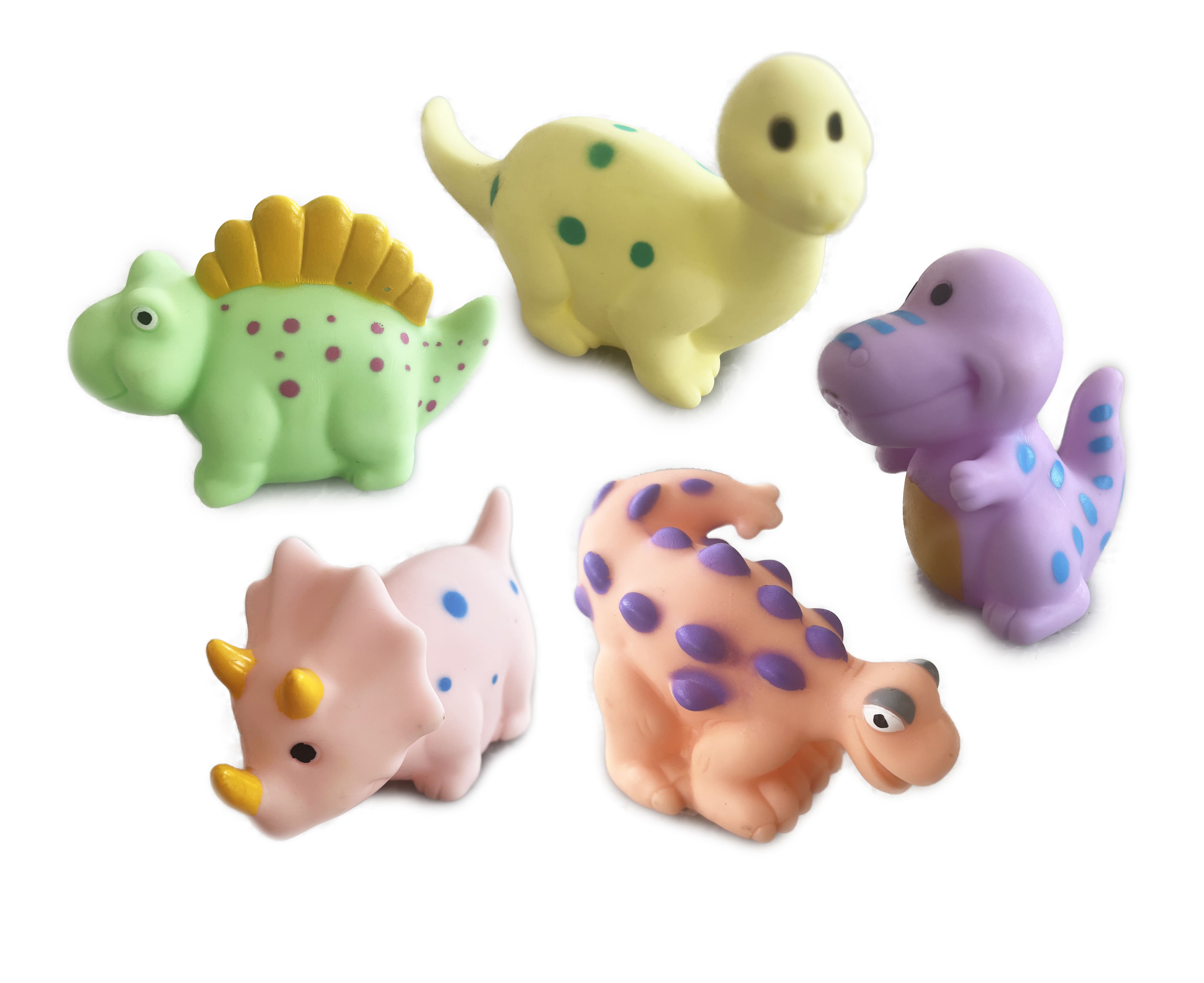 Foto 2 pulgar | Set de 5 Dinosaurios Bf Toys Lanza Agua