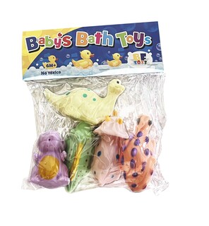 Foto 2 | Set de 5 Dinosaurios Bf Toys Lanza Agua