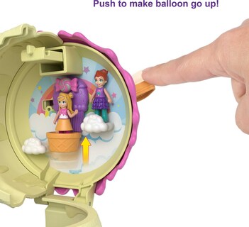 Foto 2 | Parque Infantil Polly Pocket Dolls con Forma de Helado - Venta Internacional