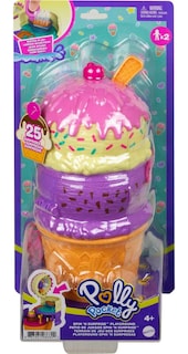 Foto 6 | Parque Infantil Polly Pocket Dolls con Forma de Helado - Venta Internacional