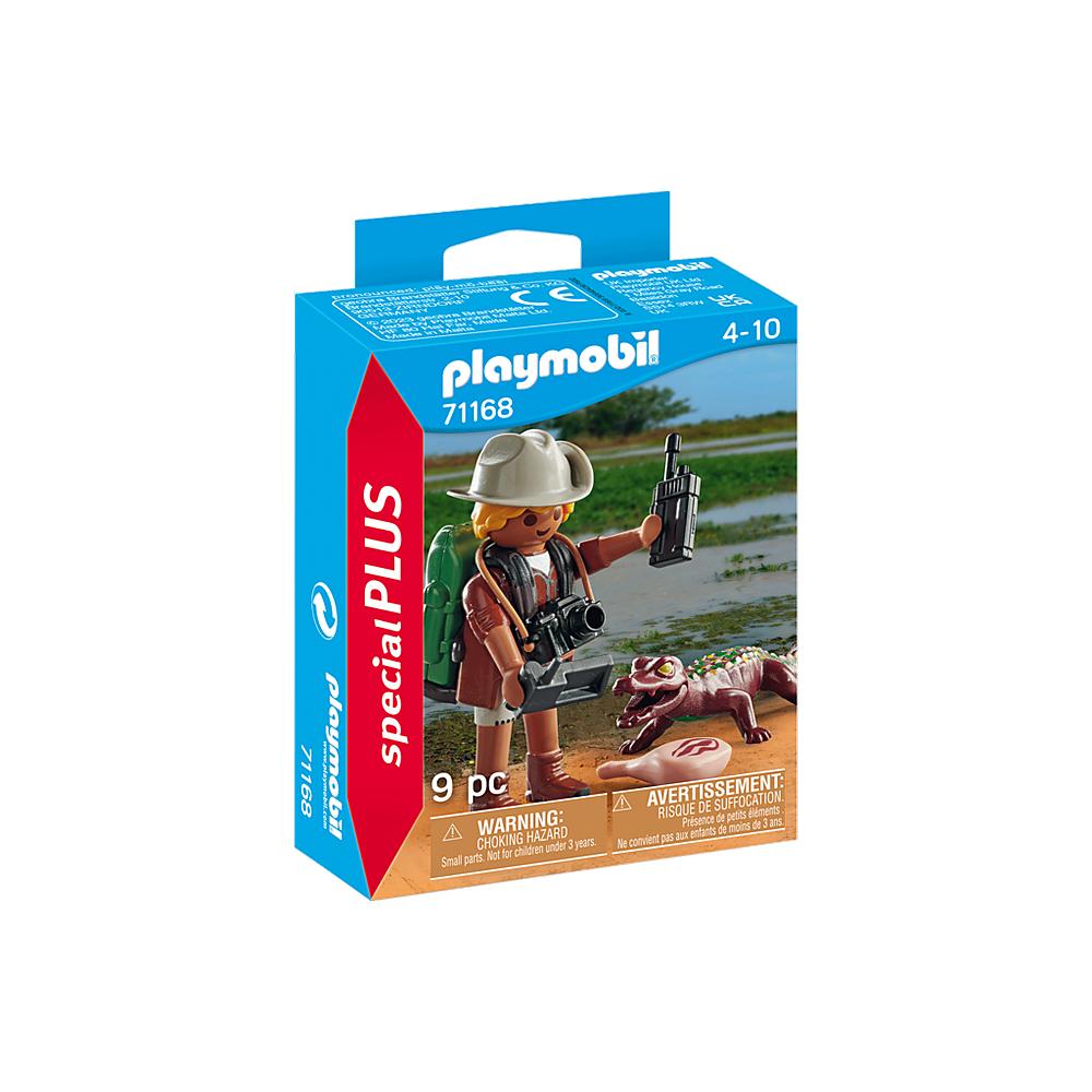 Foto 2 pulgar | Playmobil Special Plus: Investigador Con Caiman 71168