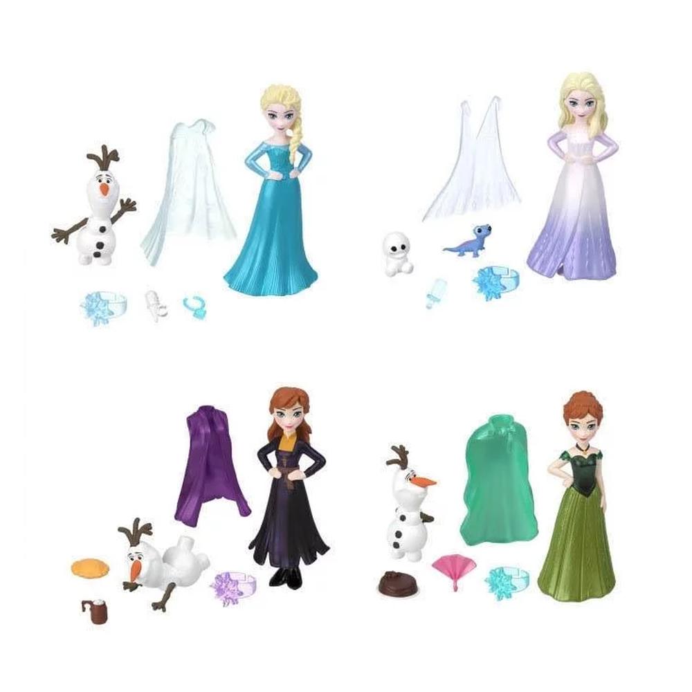 Foto 2 pulgar | Disney Princess: Frozen Snow Color Reveal Tematica Coronacion Aleatorio