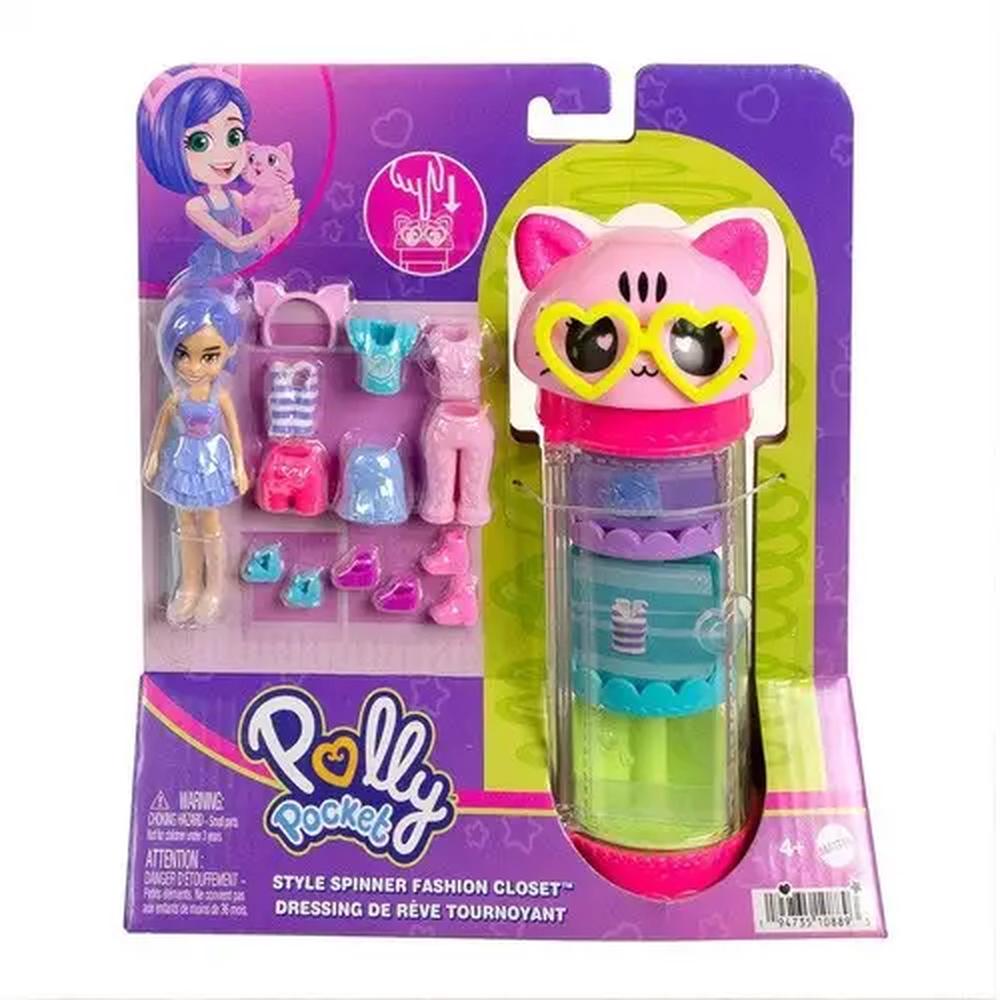 Foto 2 pulgar | Polly Pocket: Polly Pocket Tubo De Modas Giratorio