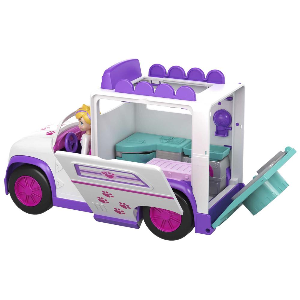 Foto 4 pulgar | Polly Pocket: Hospital Movil De Animalitos