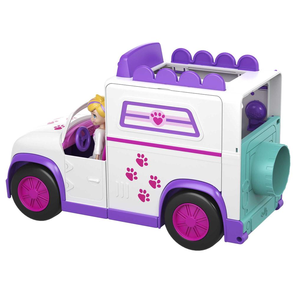 Foto 5 pulgar | Polly Pocket: Hospital Movil De Animalitos