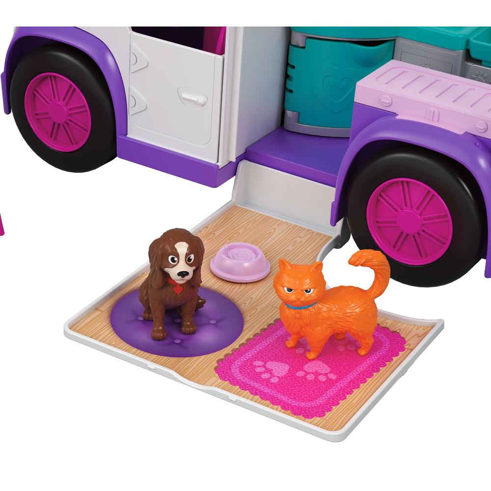 Foto 6 pulgar | Polly Pocket: Hospital Movil De Animalitos