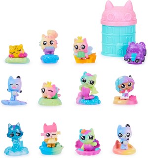 Foto 1 | Gabby's Dollhouse Set De 12 Minifiguras Meow-mazing Arcoíris